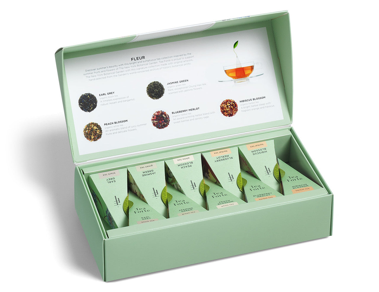 NYBG x Tea Forte Fleur Petite Presentation Box