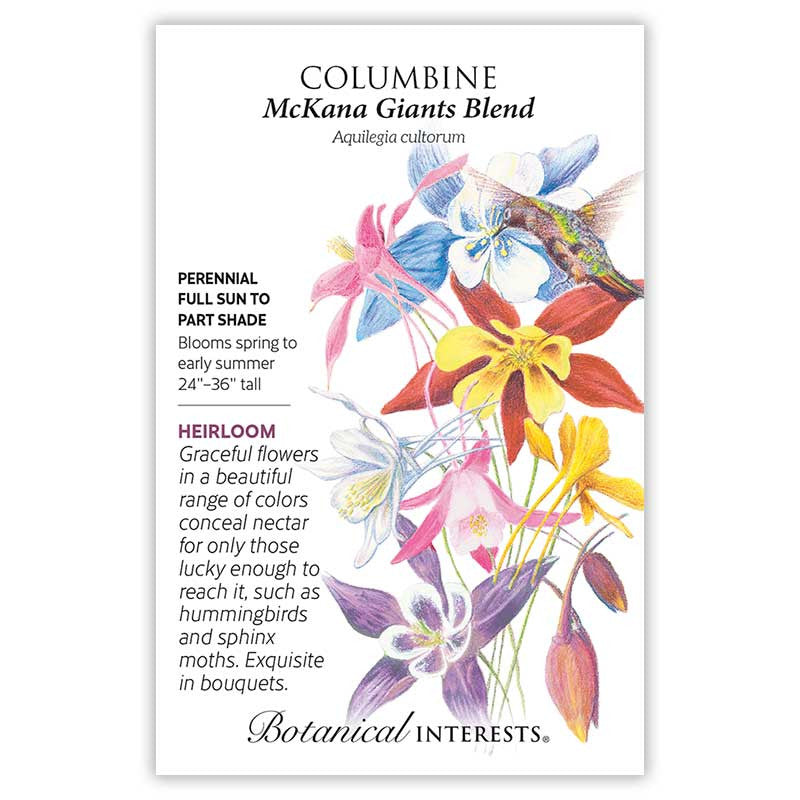 Botanical Interests - McKana Giants Blend Columbine