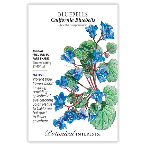 Botanical Interests - California Bluebells