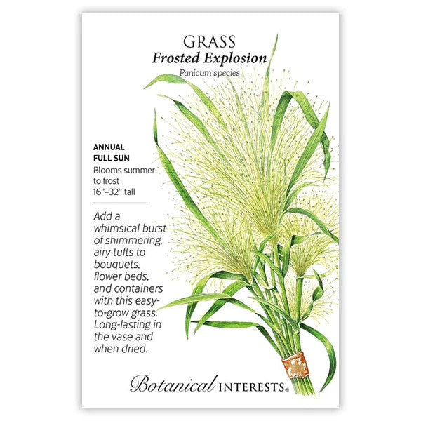 Botanical Interests - Frosted Grass Explosion