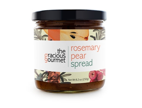 The Gracious Gourmet Rosemary Pear Spread