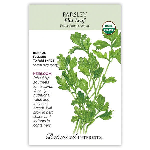 Botanical Interests -  Flat Leaf Parsley