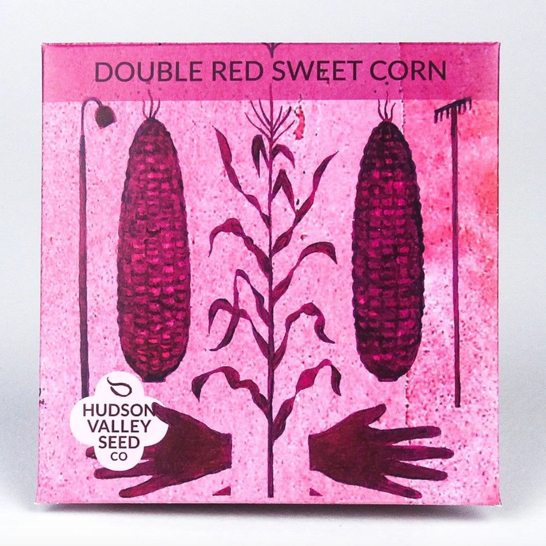 Double Red Sweet Corn Seed Packet