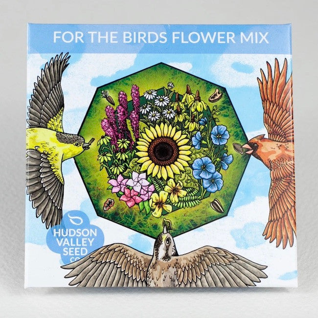 For the Birds Flower Mix Seed Packet