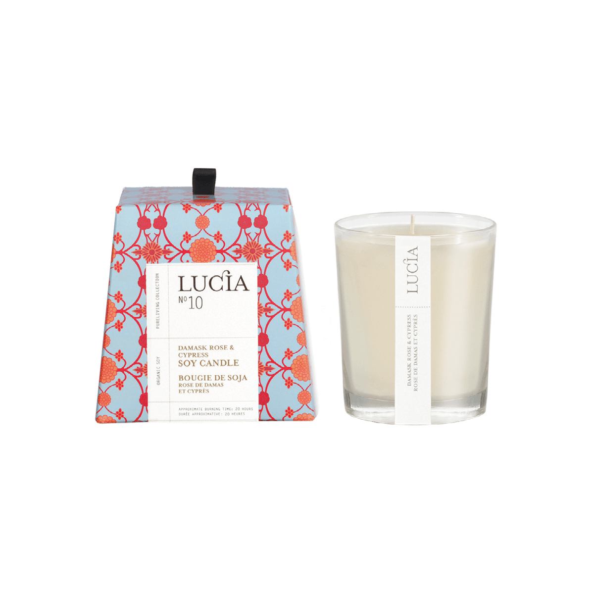 Lucia Rose & Cypress Soy Candle