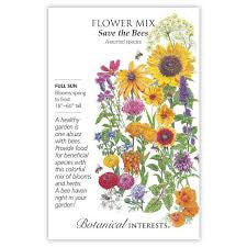 Botanical Interests - Save the Bees Flower Mix Seeds