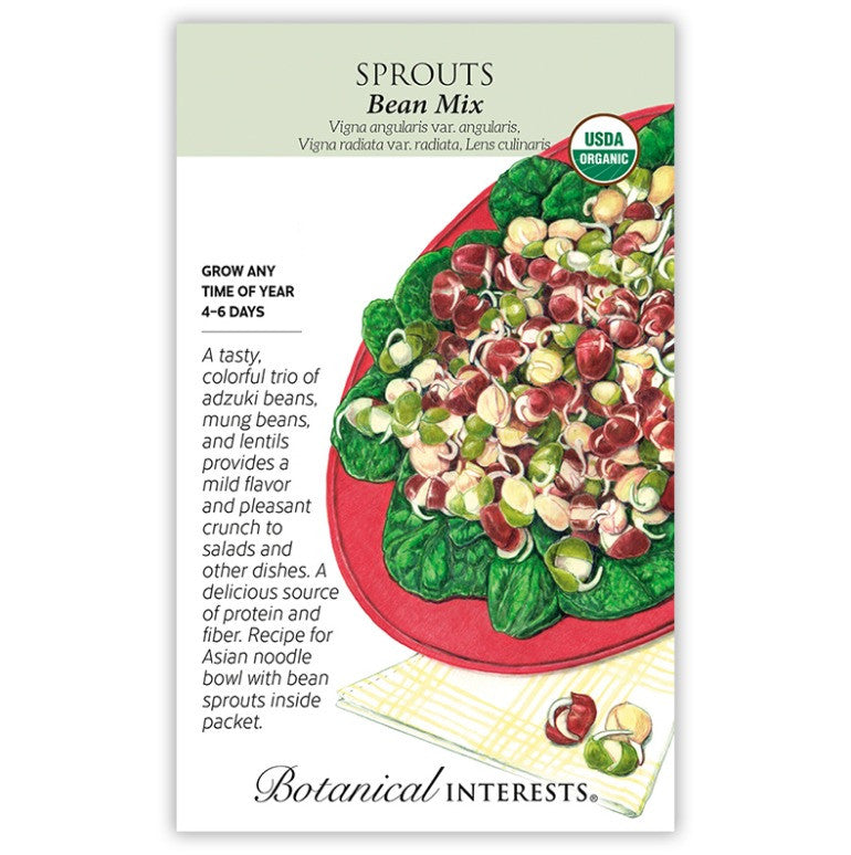 Botanical Interests - Bean Mix Sprouts