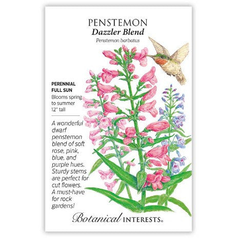 Botanical Interests - Dazzler Blend Penstemon